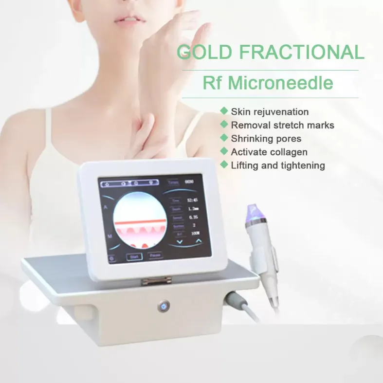 Laser Machine Fractional Rf Microneedle Skin Beauty And Personal Care Anti Wrinkle Machine For Sale