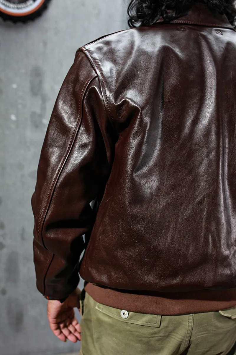 DHgate.com:Genuine Leather Horsehide Classic Rider A2 Mens Motorcycle ...