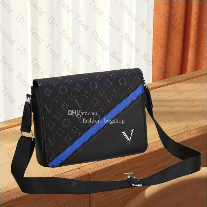 Designer Bag Mens Womens Messenger Bag Axelväskor Portfölj Designer Crossbody BOK BOOCKBAG Luxury High Quality Satchel Handbag Purse M49172