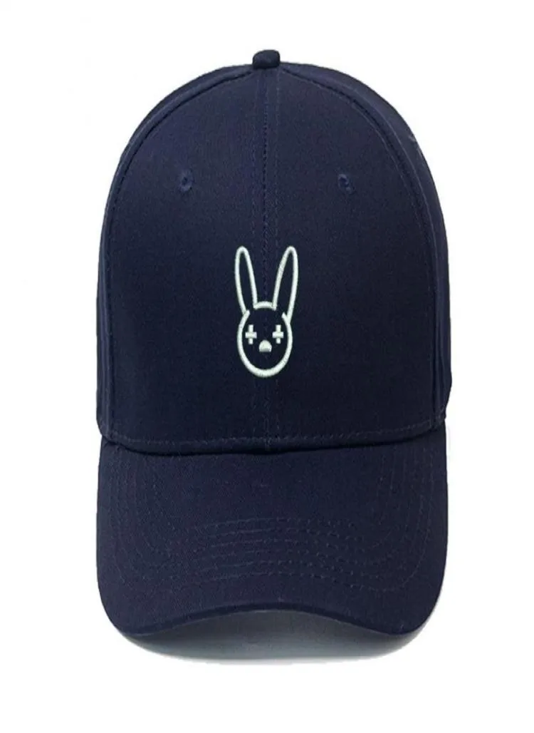 Bad Bunny Baseball Cap Men Spring Rapper Hip Hop Dad Hat 100 Cotton Gorras Unisex Embroidered Bone Hats 2205119383536