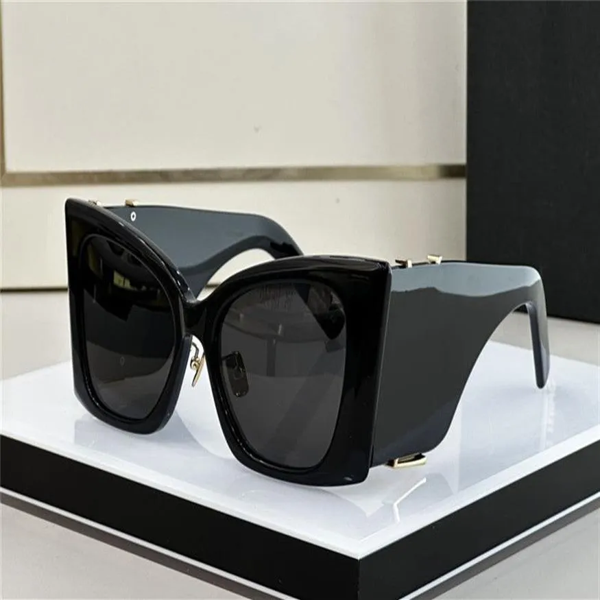 Nowe okulary przeciwsłoneczne dotyczące nowej mody M119 Big Cat Eye Frame Prosty i elegancki styl Wszechstronny na zewnątrz Uv400 Ochrona Ochrony 205Z