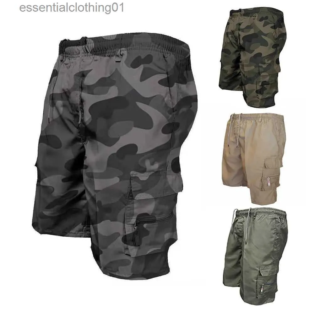 Short masculin short cargo de cargaison mode pantalon court décontracté d'été