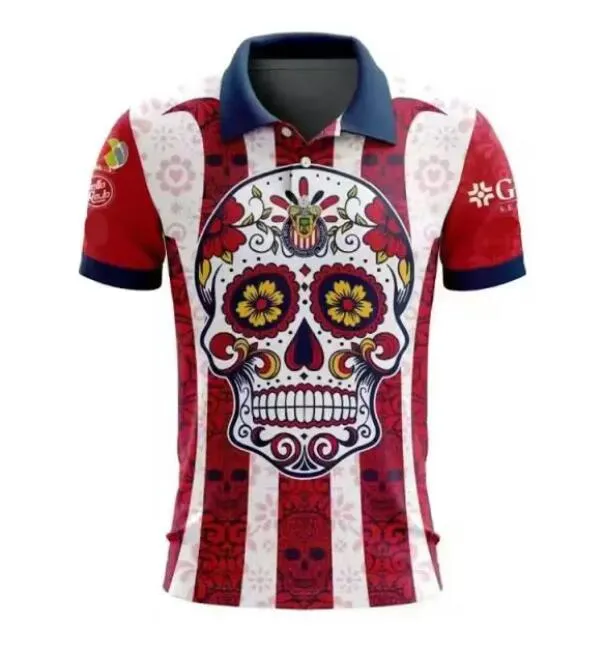 Chivas De Guadalajara Soccer Jerseys Dia De Los Muertos Football Shirt
