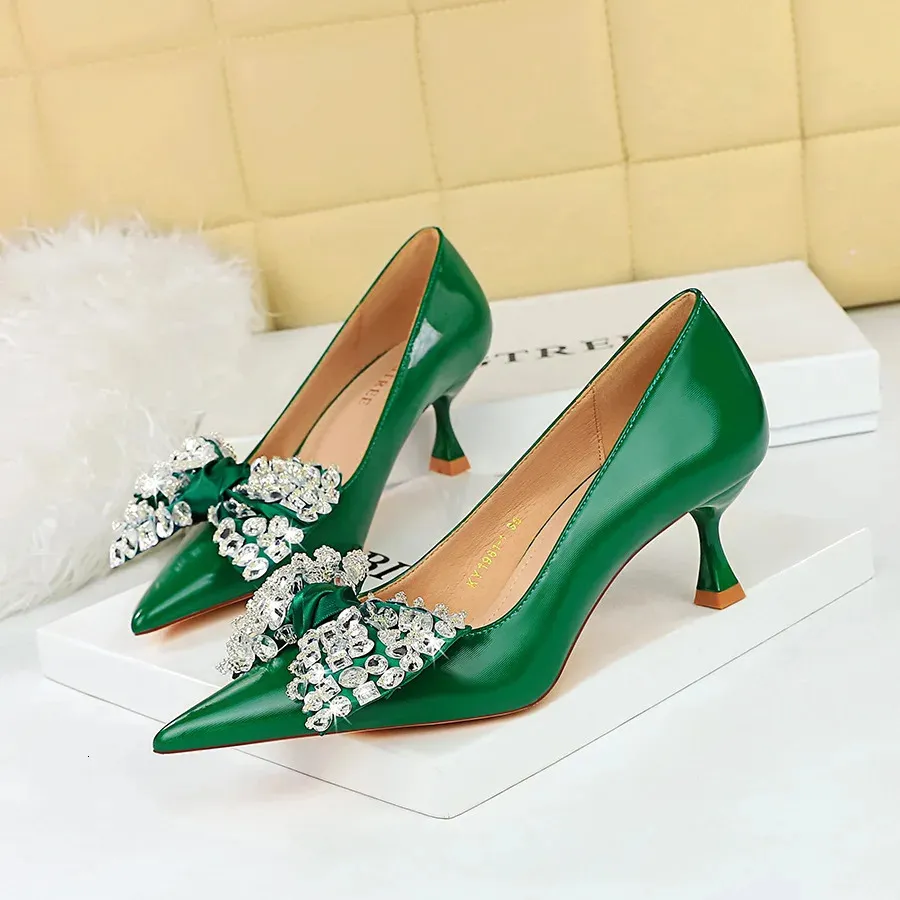 Women's Summer New Korean Fashion Pointed Buckle With High Heels Casual  Large | eBay