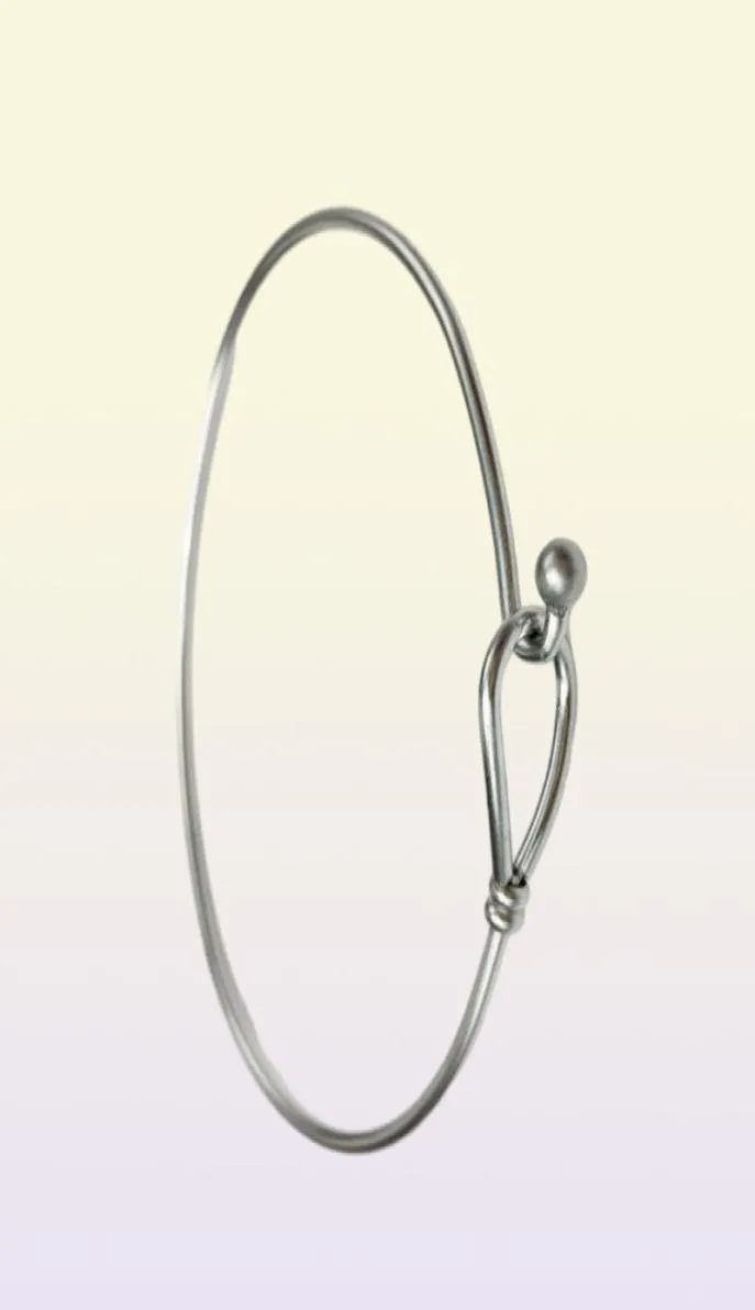 Hele 12 stuks veel roestvrij staal zilveren verstelbare armband mode eenvoudig ontwerp dunne draad manchet armband sieraden bevindingen3351572