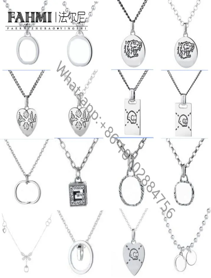 2022 collier tout neuf 100% 925 argent vigne Dafang collier accessoires vente directe d'usine de bijoux de haute qualité9761011