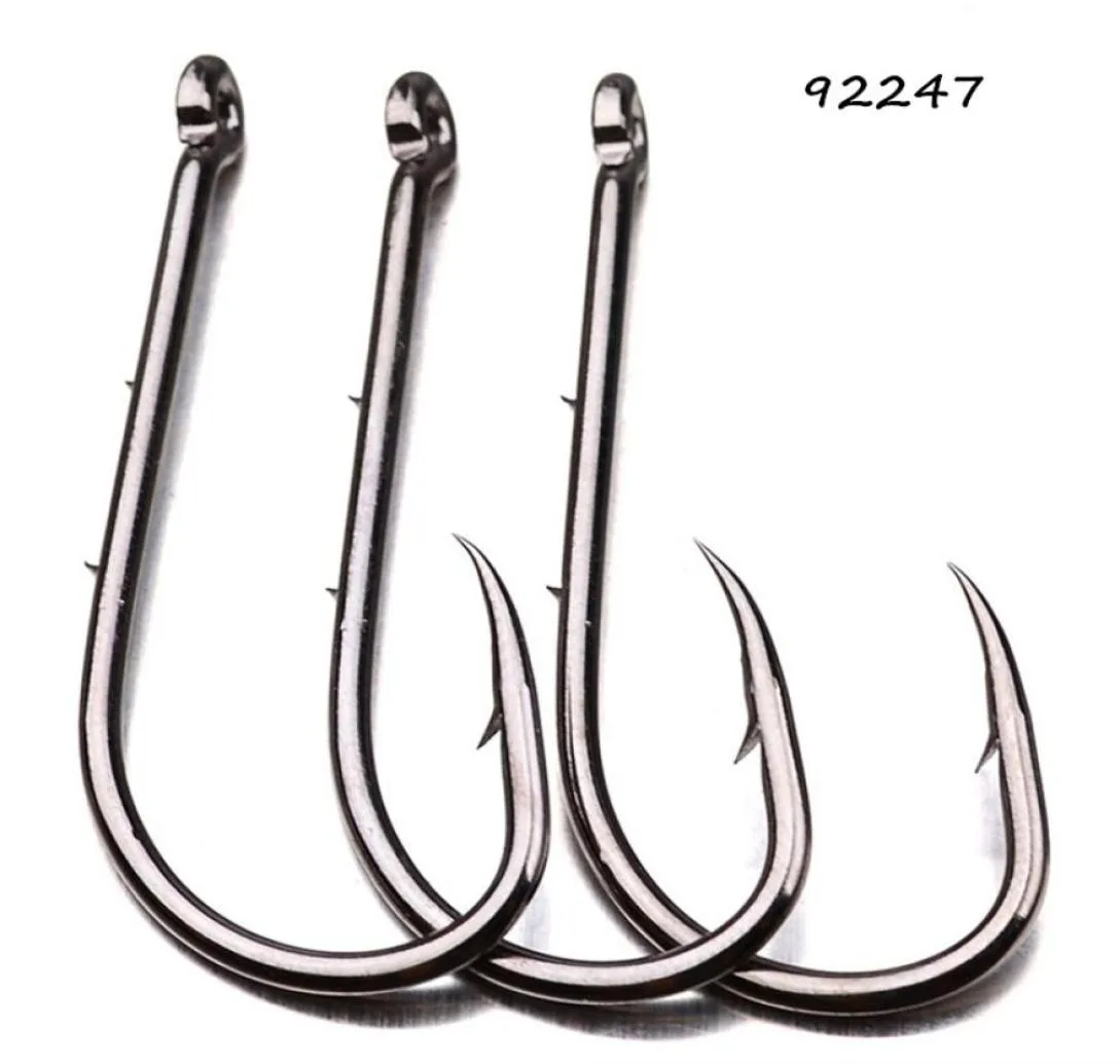 12 storlekar 660 92247 Baitholder Hook High Carbon Steel taggkrokar Asiatiska karp fiskeutrustning 200 stycken mycket WH53743425