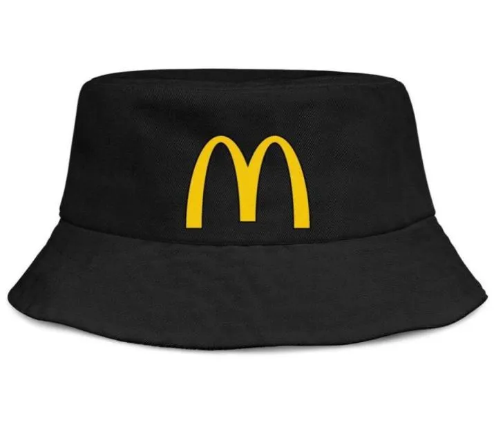 História da moda do logotipo McDonald039s Unissex Hat de balde dobrável legal Fisherman Beach Visor vende Cap Bowler L20875484645