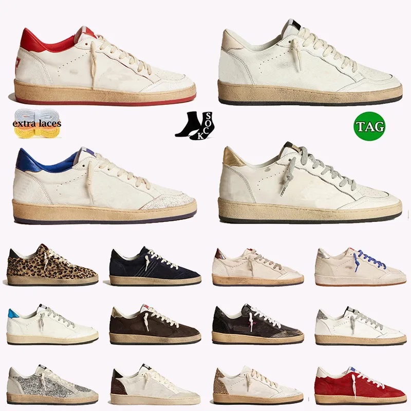 Sneakers di lusso Ball Star Donna Uomo Designer Scarpe casual Piattaforma Sneaker senza tempo Goldenss Goosess Dreaming of the Eighties Skateboard Low Italy Scarpe da ginnastica