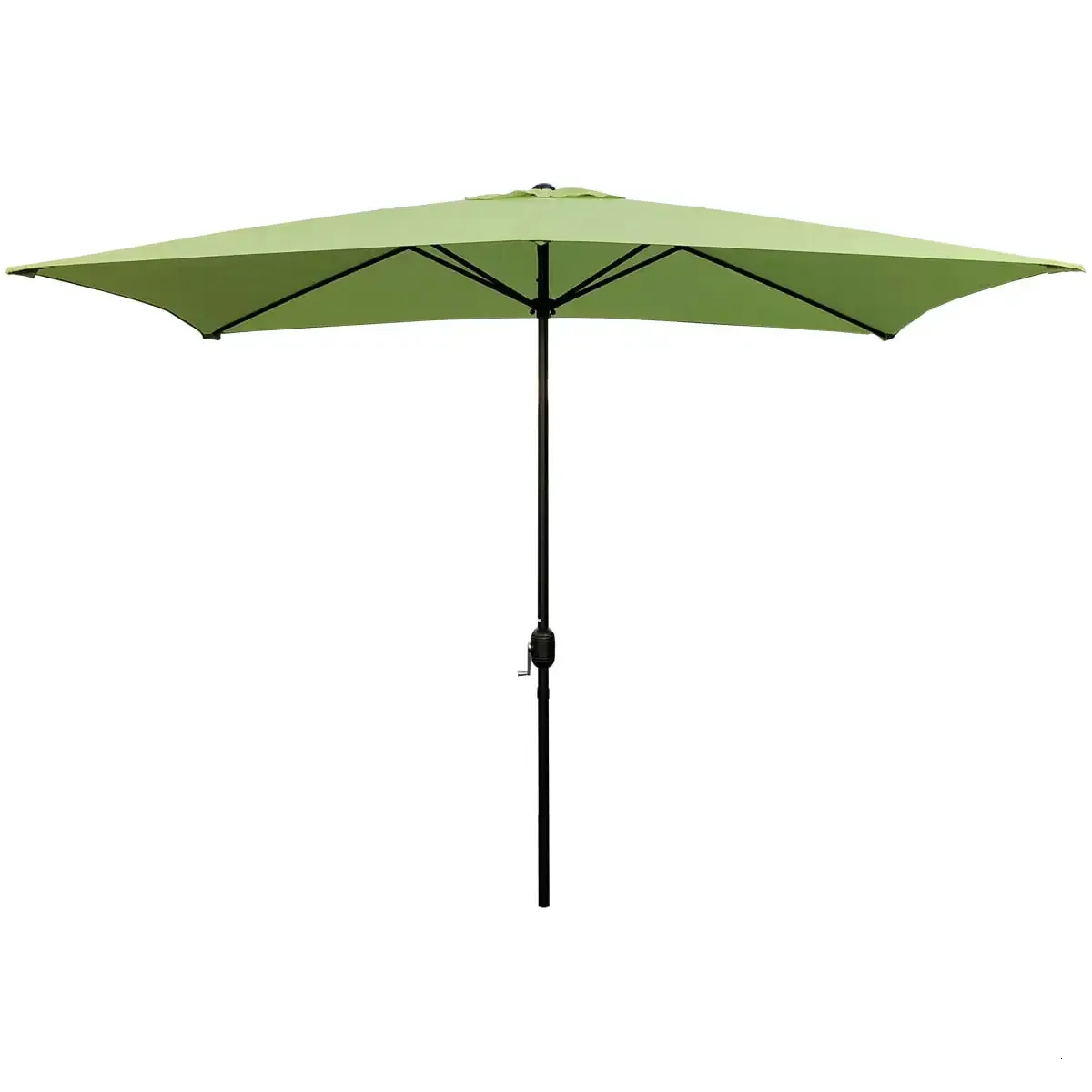green rectangular patio umbrellas Business & Pleasure Co. The Umbrella its perfect for flexible outdoor events Abble 10x6.5ft Crank Rectangular Patio