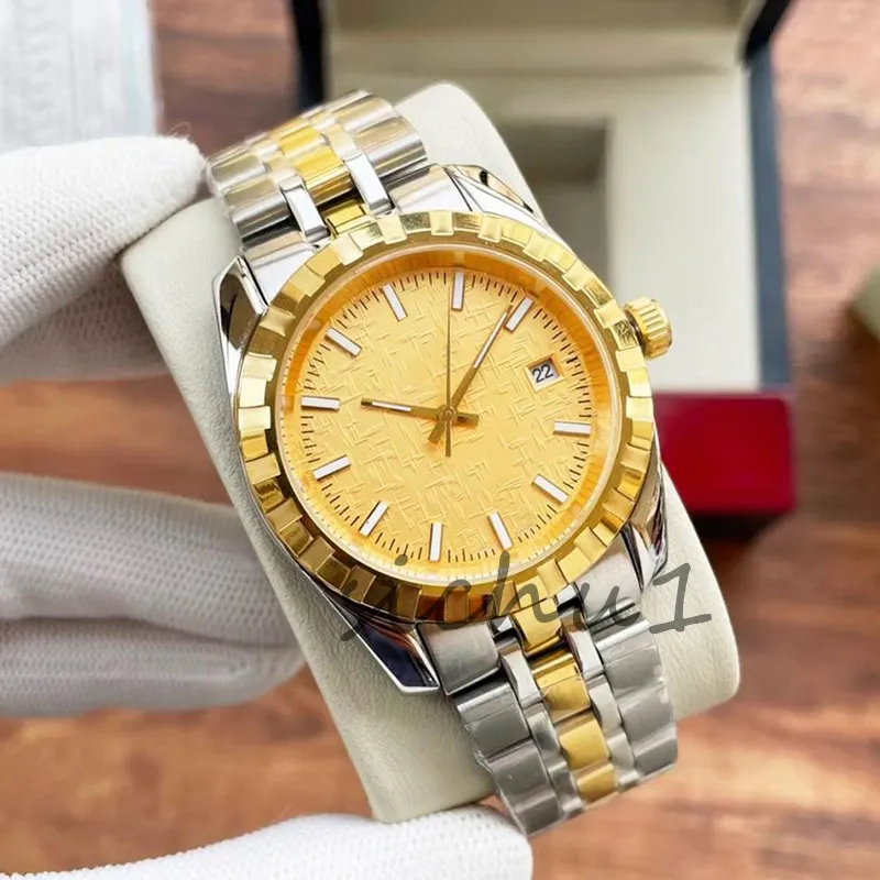 Reloj Automático De Hombres De Lujo, Acero Inoxidable, Cristal De - Main Image