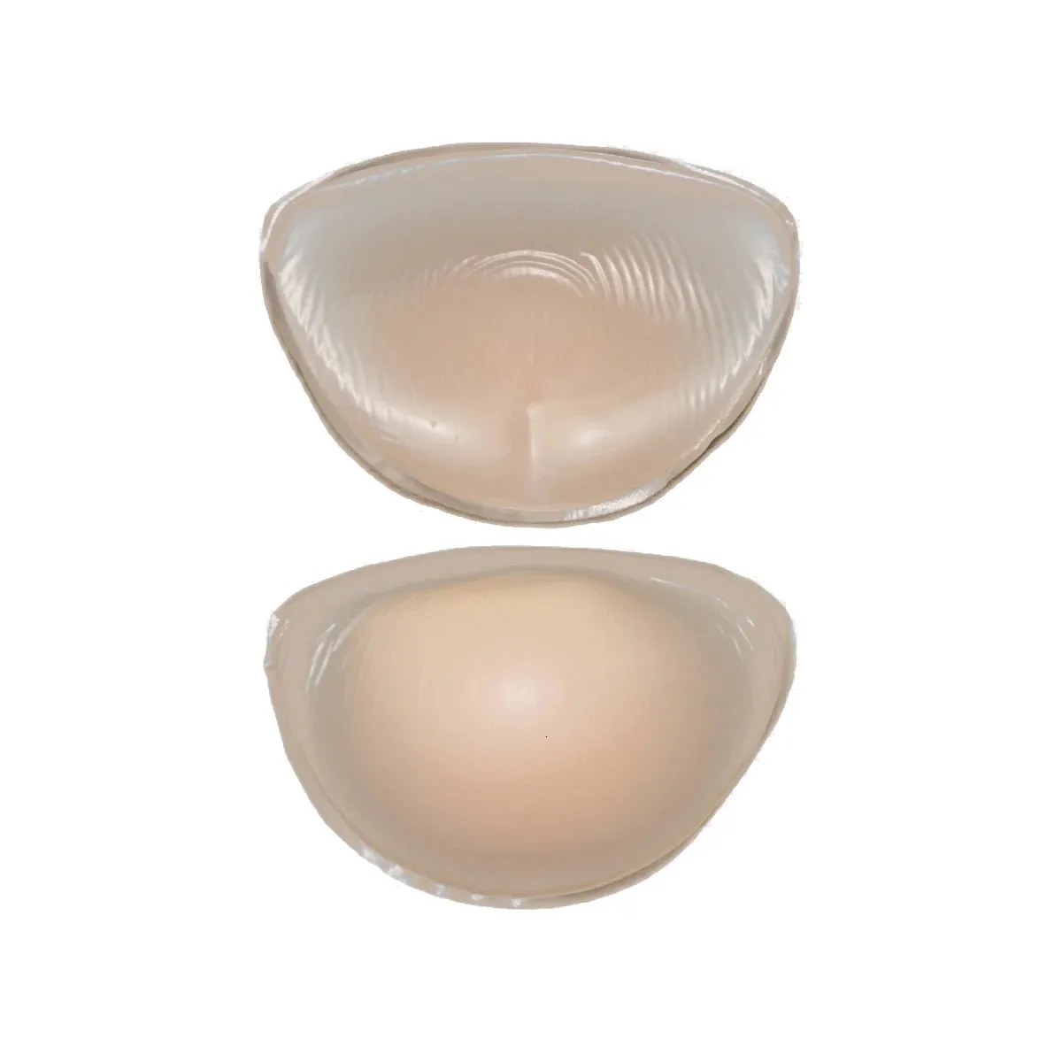 Forma de mama 120g sutiã nu push up moldagem acolchoamento formas de mama de silicone realçadores reutilizáveis invisíveis almofadas de sutiã para sutiã esportivo 231211