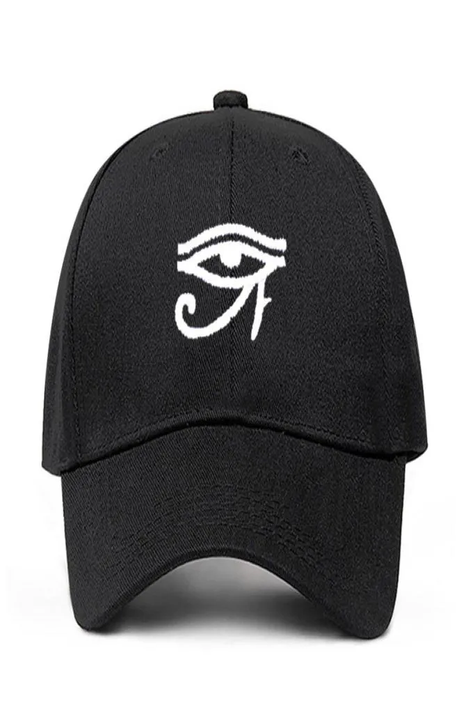 New Eye of Ra Custom Unstructured Dad Hat Mode Männer Frauen Golf Cap Baseball Cap Einstellbare Hiphop Snapback Cap Hüte Dropshippin1633160