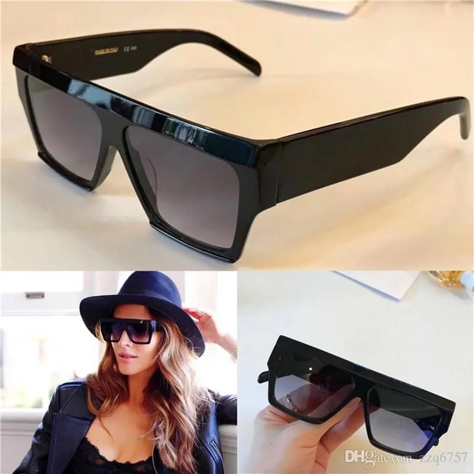 Nouveau créateur de mode dames lunettes de soleil 40030 cadre simple style de vente populaire de qualité supérieure UV400 lunettes de protection avec boîte269g