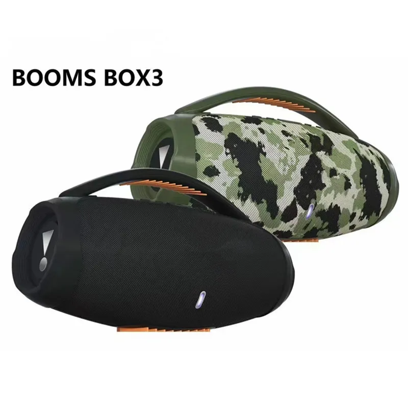 New Speaker Booms Box 3 High Power 40W Subwoofer Portable Wireless Bluetooth Speaker 360 stereo surround TWS Caixa de som