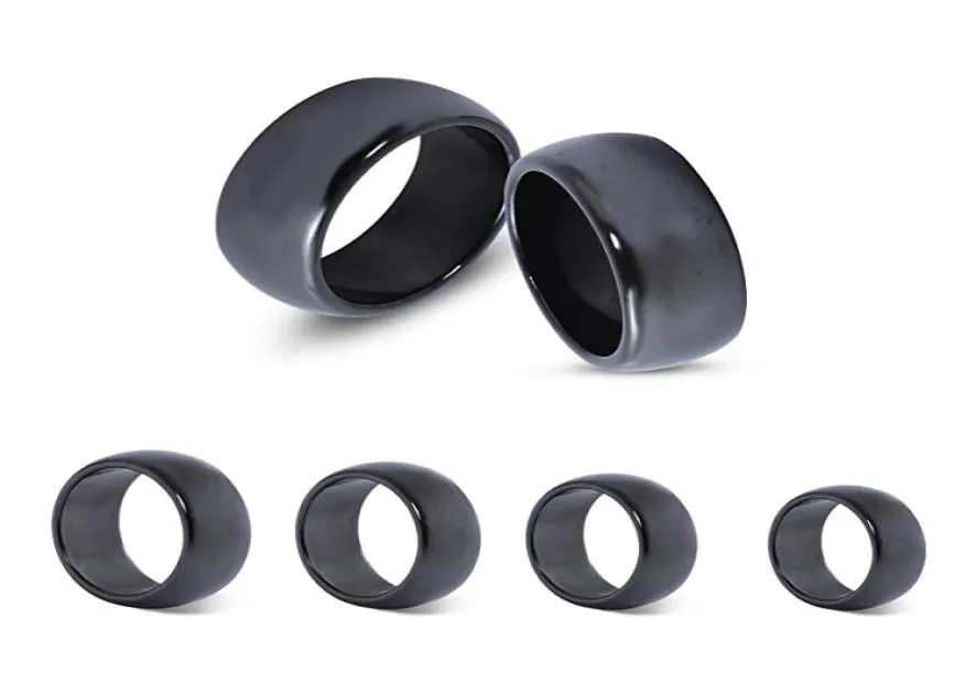 10 mm pierścienie pasmowe szerokie moda bez magnetycznego pierścienia hematytu mieszanka pierścienia od 6 do 131338518