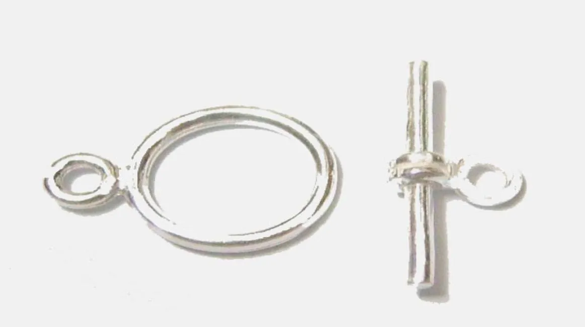 10pcslot 925 Sterling Silver Clasp Hook for DIYクラフトファッションジュエリーギフトw457683047