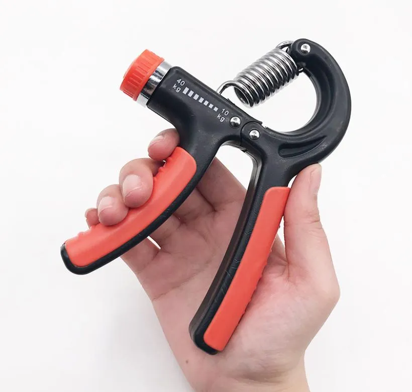 2019 neue Einstellbare Schwere Griffe Hand Greifer Gym Power Fitness Hand Exerciser Grip Handgelenk Unterarm Kraft Training Hand Grip9375184