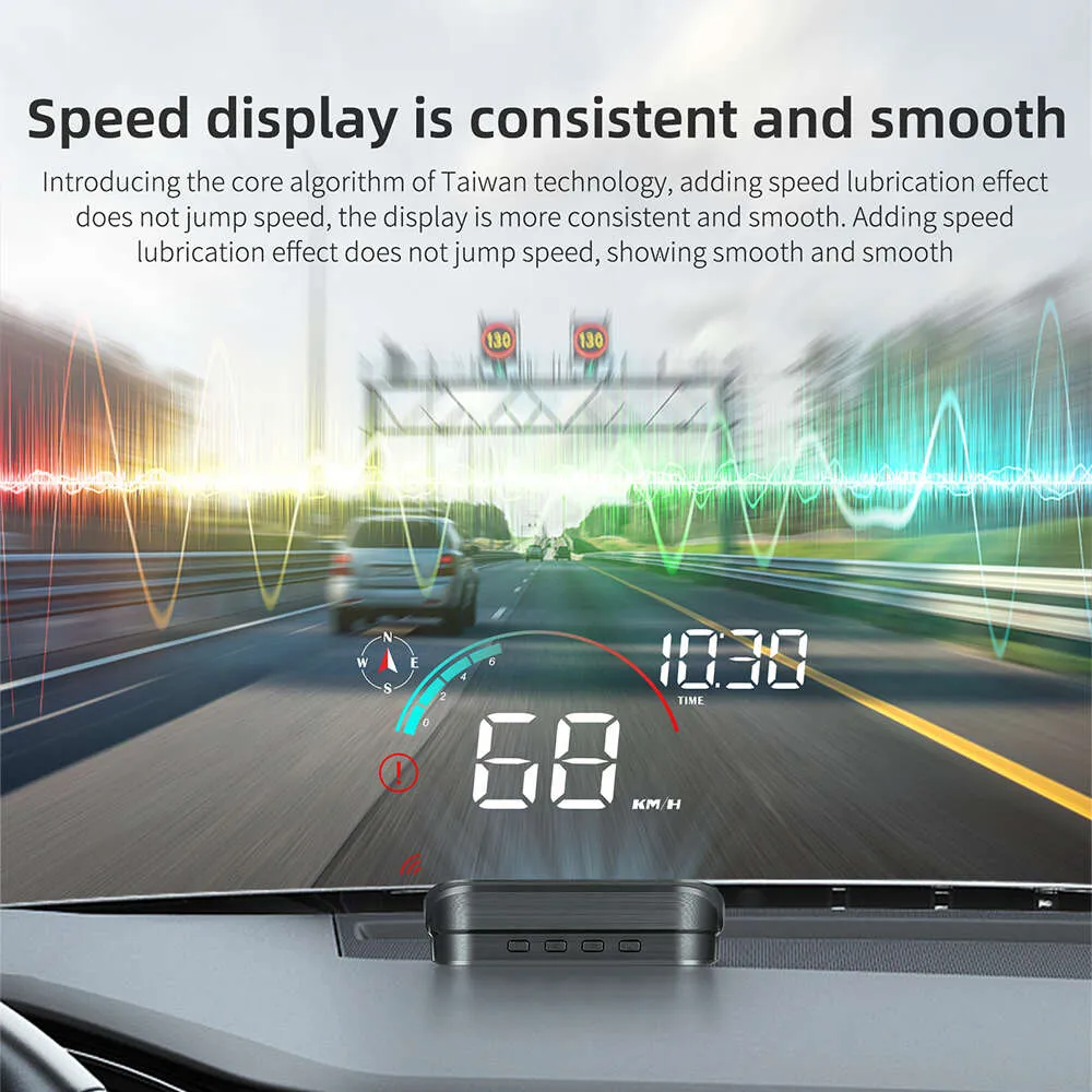 M22 Car HUD Head Up Display, Speedometer Projector Screen With Overspeed  Alarm, Odometer, RPM, MPH For All Cars From Autohand_elitestore, $8.25