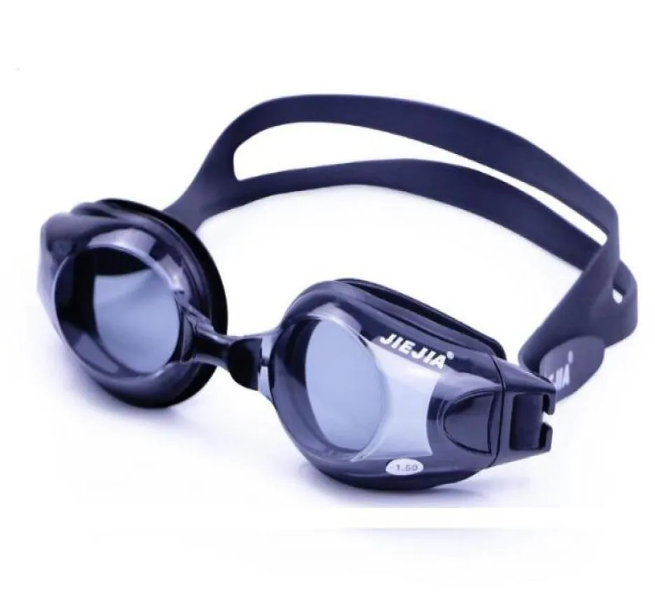 Jiejia Myopia Swimming Goggles Opt1003 HD Antifog pływające gogle gogle 150 stopni do 900 stopni1744200