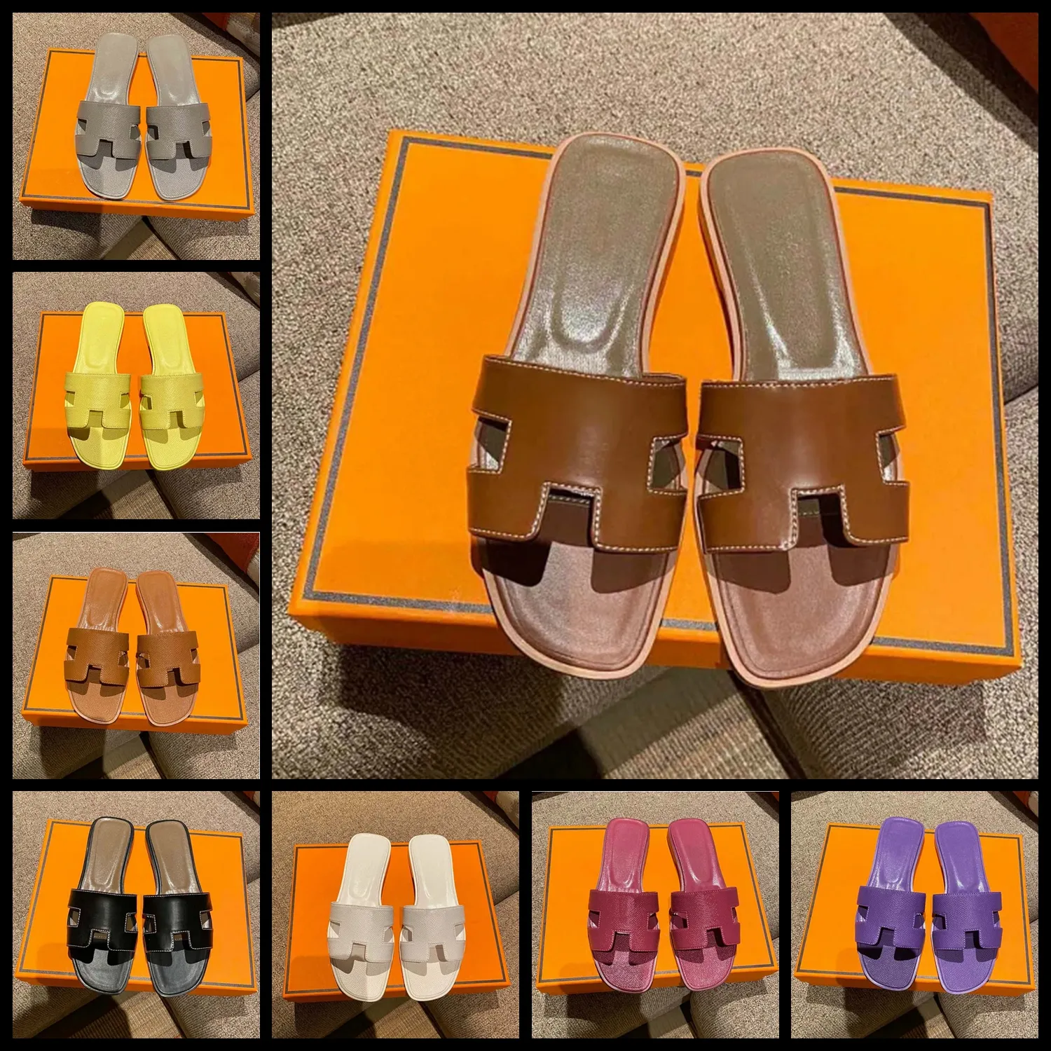 Designer chinelo de luxo homens mulheres sandálias marca slides moda chinelos senhora slide fundo grosso design sapatos casuais tênis por 1978 0014