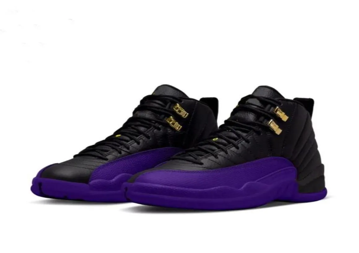 White hot sale purple 12s