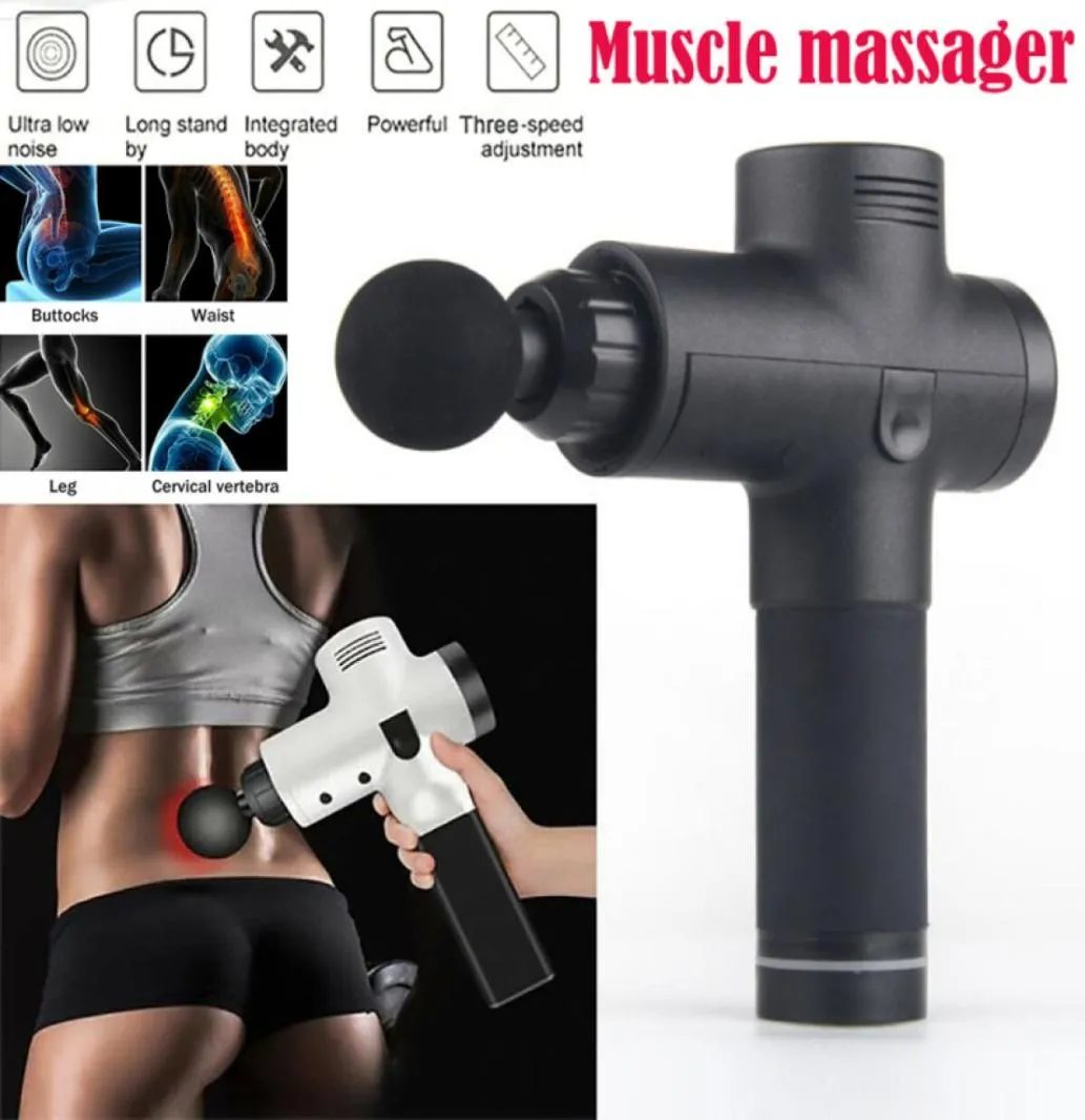 Touch SN Fascia Gun Massage Gun Muskel Massager Fascia Deep Vibration Therapy Massager 20 Files Frequency 4 Head4290881