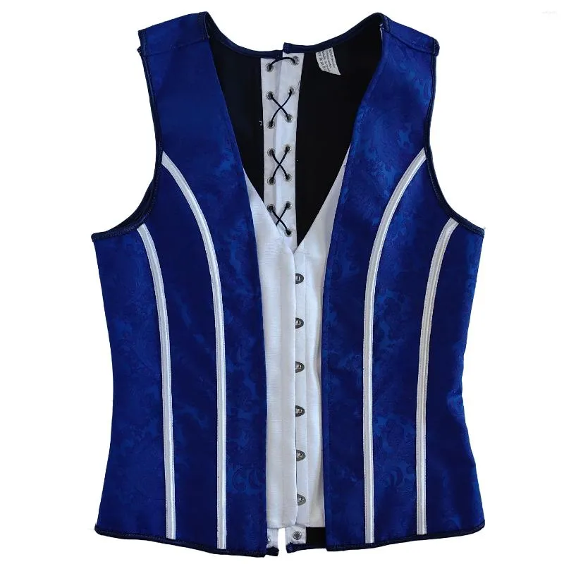 Heren Body Shapers Strak Korset Voor Mannen Vintage Gilet Elegant Vormgevend Vest Maag Buik Met Gesp Veters Uitgebeend Top Kostuum