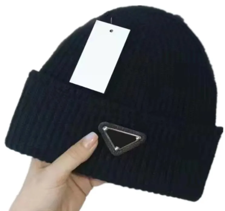 Classique de luxe tricoté chapeau marque designer Beanie Cap hommes et femmes 039s fit Chapeaux Unisexe 100 Cachemire lettre loisirs warm3409115