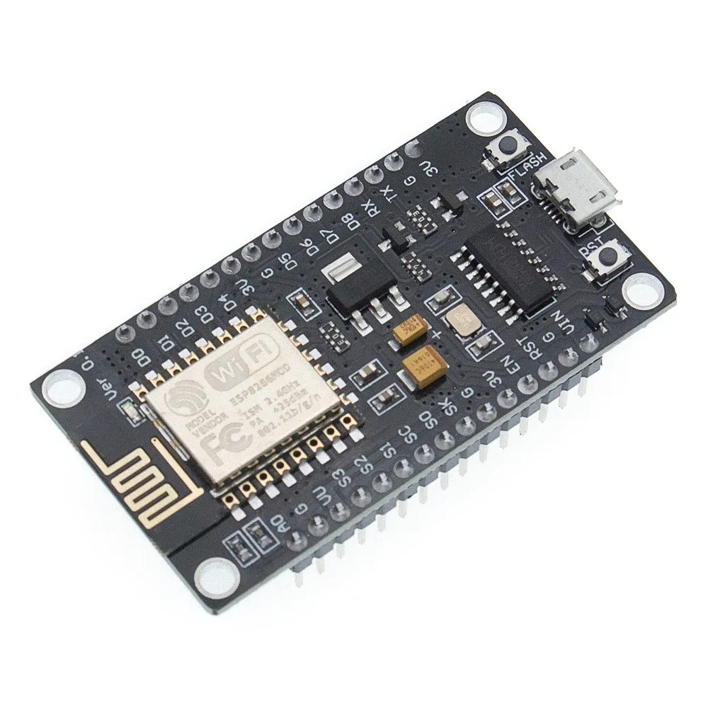 ADAPTATEUR ESP8266-12E/12F POUR Développement Internet NodeMcu Lua Ch340g Cp2102 - Foto 13