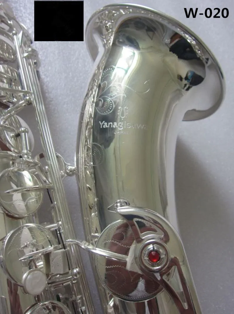 高品質の新日本ブランドYanagisa T-W020 Silver Tenor Saxophone Professional楽器