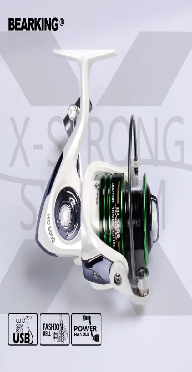 Bearing Ninja Series 2017 New Mela Super Light Weight Body Max Drag 7 kg Karp Fiskerrulle Spinning Reel Y18830107817335