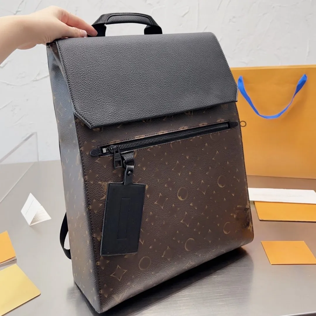 Sırt çantası stili yüksek kaliteli tasarımcı çanta kadın moda tasarımcı sırt çantası erkekler seyahat sırt çantası baskılı basılı çizme açık ve yakın kaplanmış tuval deri sırt çantası
