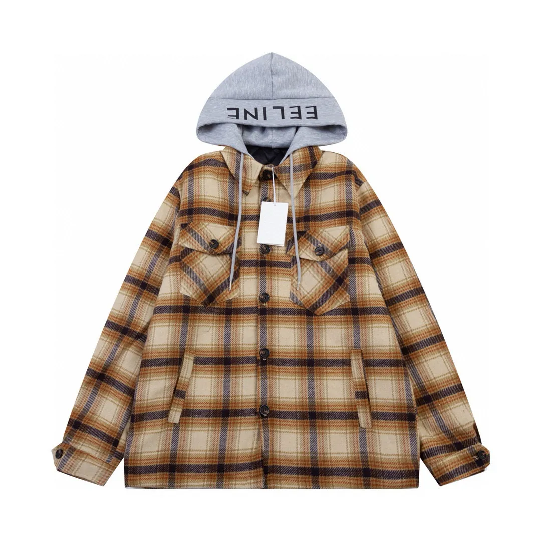 Save Big on Bulk Mens Coat Plus Size Hooded Parka Jacket Mens Unisex  Lightweight Hooded Coat For Students, Casual Outerwear Comfortable Fleece 