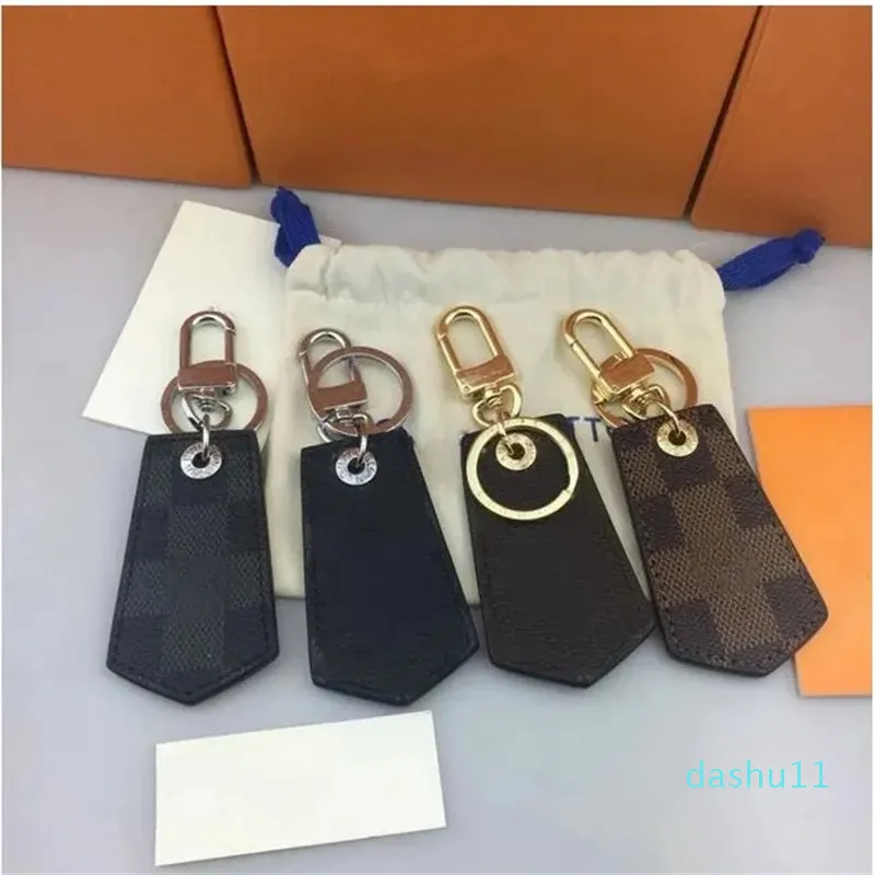 디자이너 Unisex Key Wallet 모양의 키 체인 펜던트 Buiness 편지 격자 남성용 자동차 키링 여성 키 체인 여성 가방 토트 펜던트