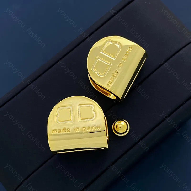 Kolczyki damskie Projektant BB Ear Stud Classic Jewelry Studs Luksus 18K Gold Carring Fashion Des Boule D'Odeilles Słynne marki Letery Kolki U Shape -3