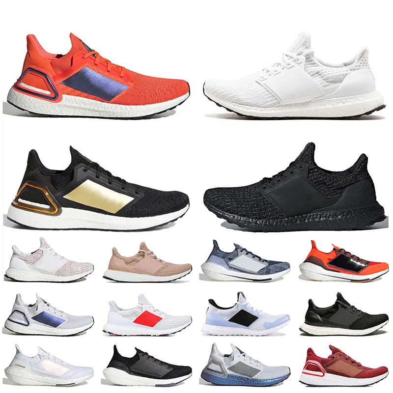 Ultraboosts di alta qualità 20 Scarpe da corsa Ultra Boosts 22 19 4.0 DNA Cloud Bianco Nero Suola Rosa dhgate Golden ISS US National Lab Solar Red Runners Scarpe da ginnastica Scarpe da ginnastica