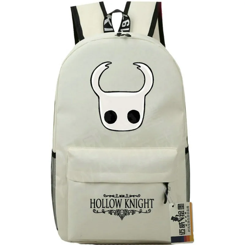 The Hollow Knight mochila THK day pack Jogador bolsa escolar Pacote de jogo Mochila impressa Mochila durável Mochila ao ar livre