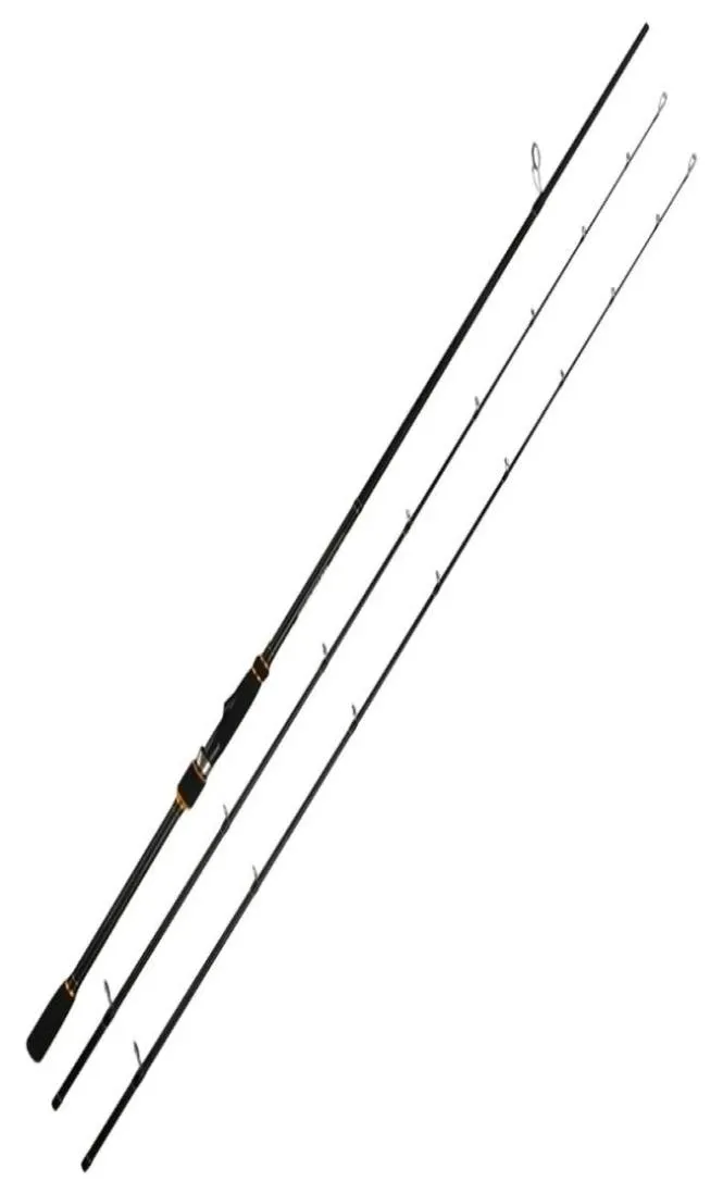 Johncoo Gladiator 24m Spinning Fishing Rod Fast Action M MH 2 TIPS Test pręta węglowego 1040G Wrażliwy biegun 2201116713241