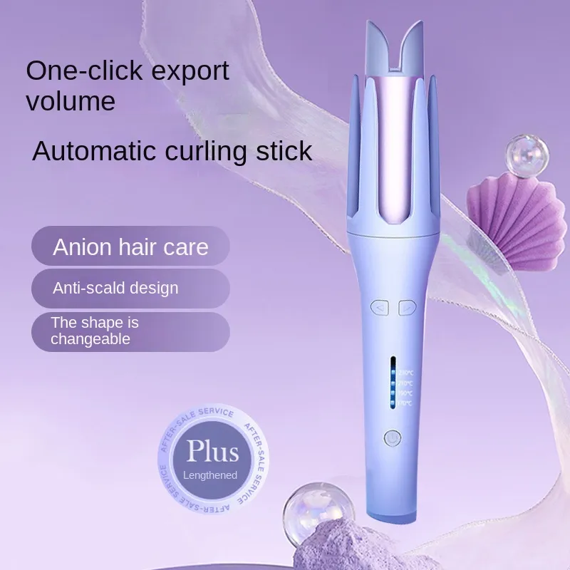 Full Automatic Curling Stick 32mm Large Wave Negative Ion Hair Care Water Ripple Dormitory Chicken Rolls Curler av Kimistore3