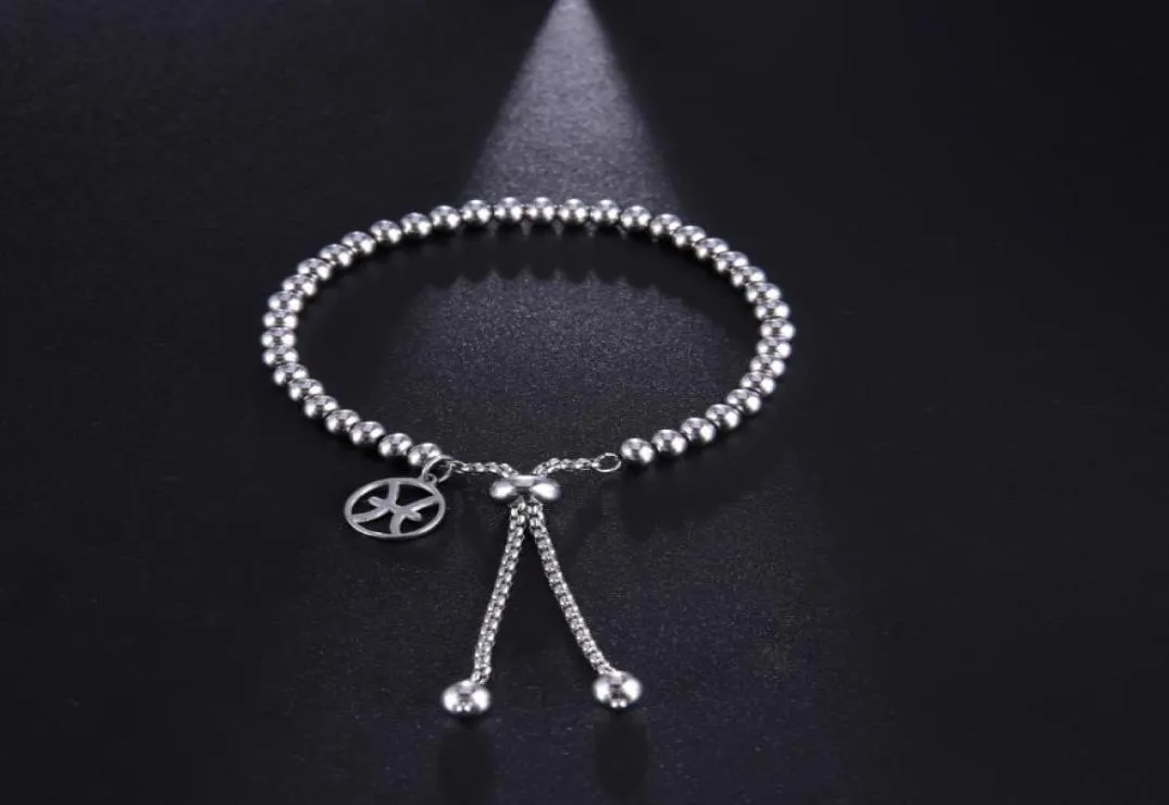 Link Chain Lucktune 12 Zodiac Signs Constellation Charm Bracelet Women Beads Leo Libra Gemini Taurus Aries Stainless Steel Jewelr1089227