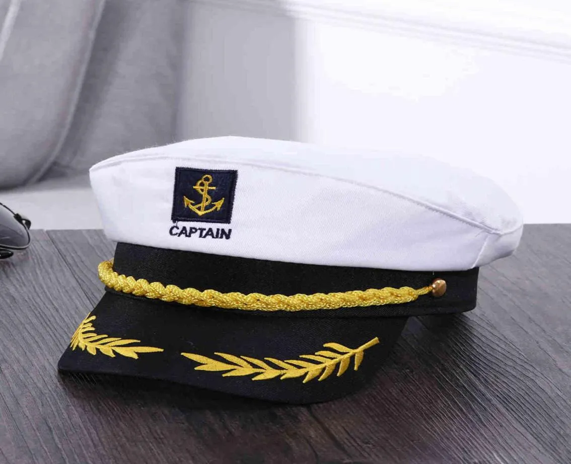 Men039s and women039s military adjustable embossed hats Captain Captain2783315