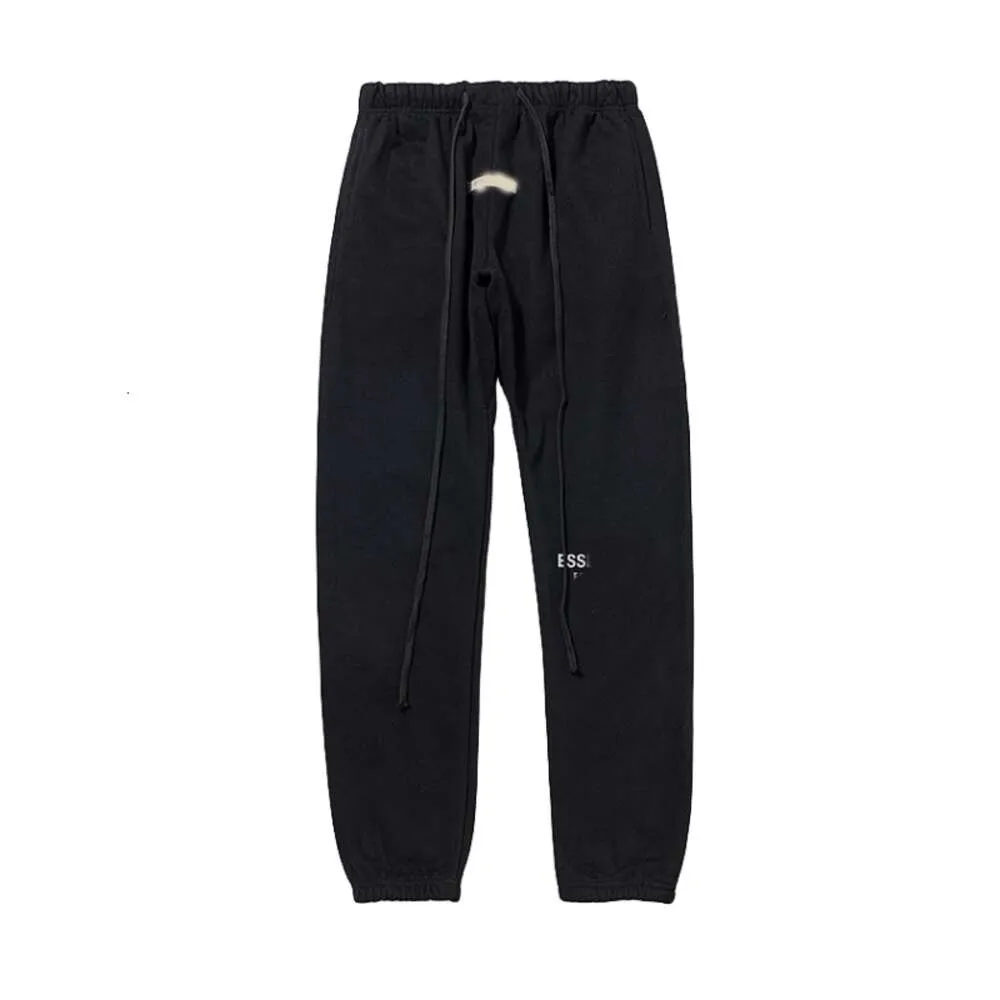 Ess Designer Essentialpants Top Quality Mens Pants Sweatpant Men Womens Loose Ware Black Thick Cotton Big Size xl 2xl 3xl