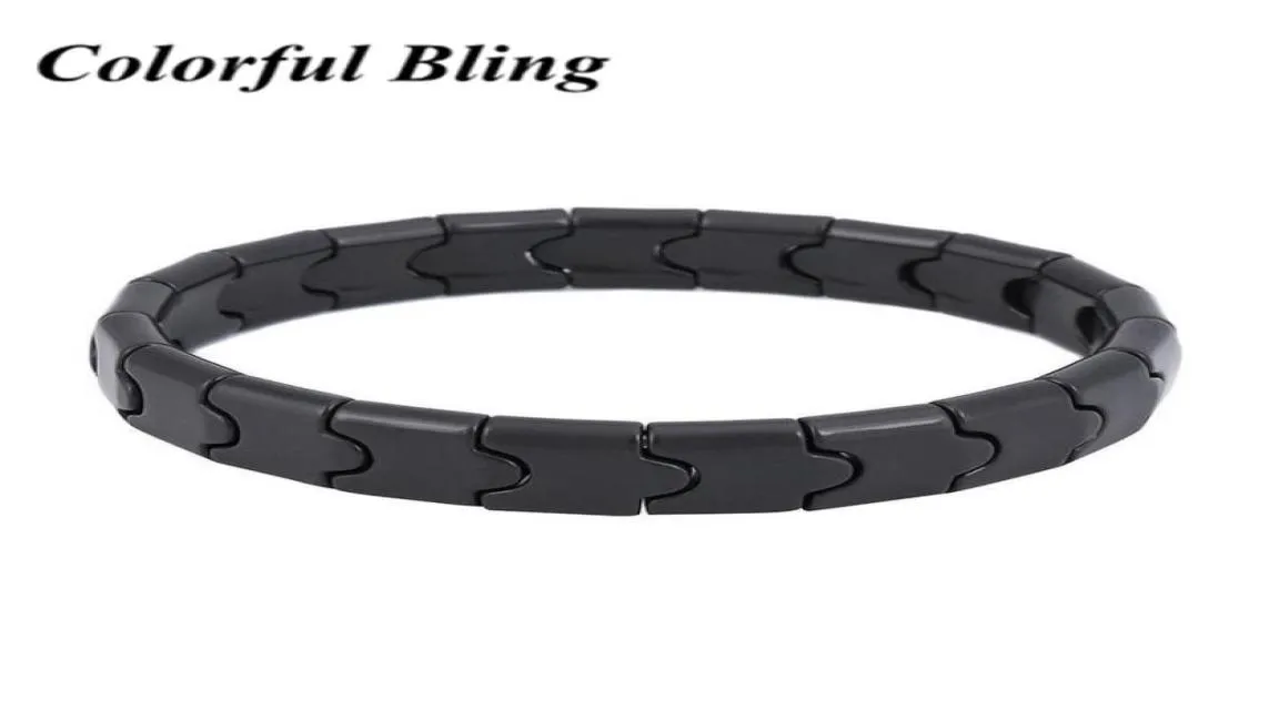 Bijoux de santé à la mode pour hommes et femmes, Bracelets de poignet en pierres naturelles, Tourmaline noire, 2650495