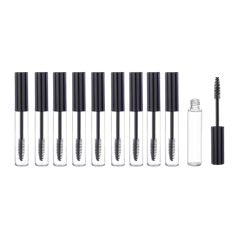 10 ml PETG-Kosmetikverpackung, flüssige Flasche für Wimpernwachstumsserum, leere, nachfüllbare Mascara-Röhre, Augenbrauen-Tönungscreme-Behälter