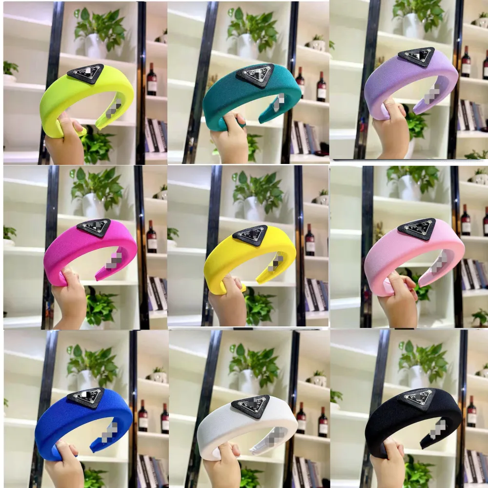 Avec Logo De Luxe Designer Fitness Bandeaux Bandes De Cheveux Pour Femmes Fille Marque Élastique Bandeau Sport Bandeau Head Wrap Dames Cadeau bijoux livraison gratuite