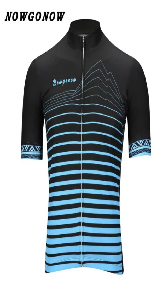 can custom men 2017 cycling jersey Cartoon blue black clothing bike wear NOWGONOW racing road mountain cool maillot outdoor boy sp4674629