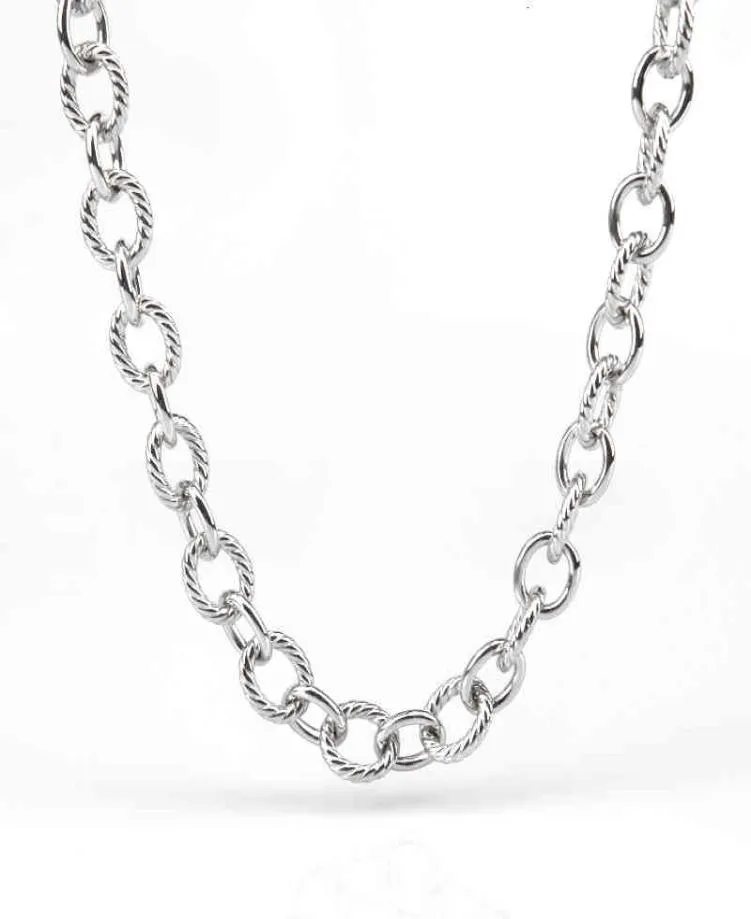 Chains Twist Jewelry Charm Necklaces Women Designer Necklace Gold Sliver Madison Chain Medium Necklaces Men Party Punk 44CM9471178