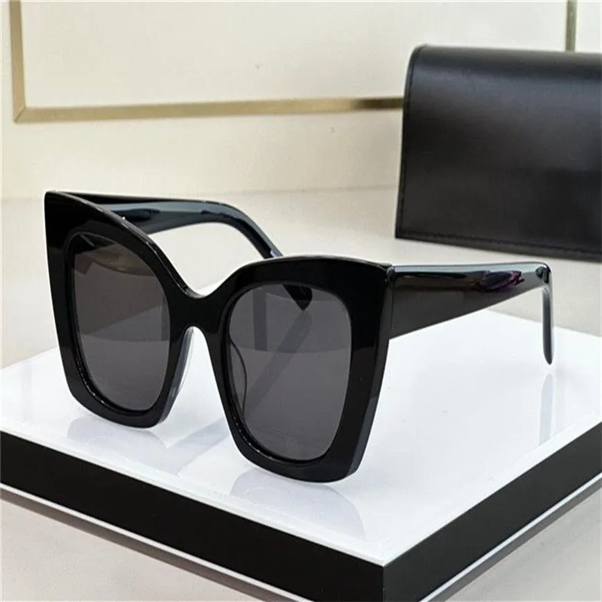 New fashion design cat eye sunglasses 552 acetate frame T-show styling high end popular style outdoor uv400 protection glasses189B