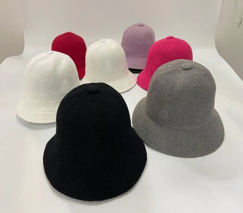 Men039s Women039s projektant Kangol Kangaroo Fisherman Hat Cap Corduroy Fashion Lisure Brand Hats 7 Kolory do wyboru 8659970